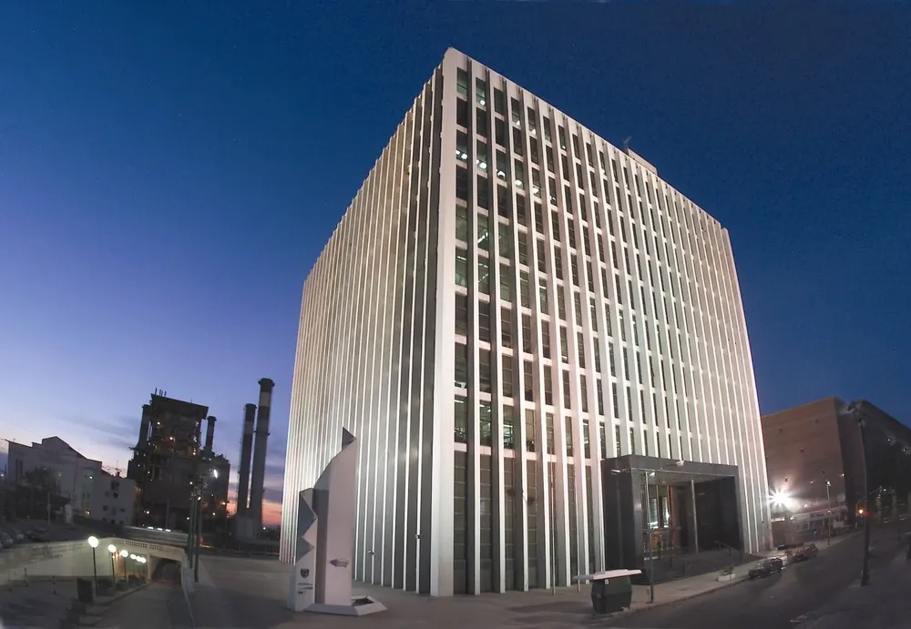 Edificio de UTE en Montevideo.