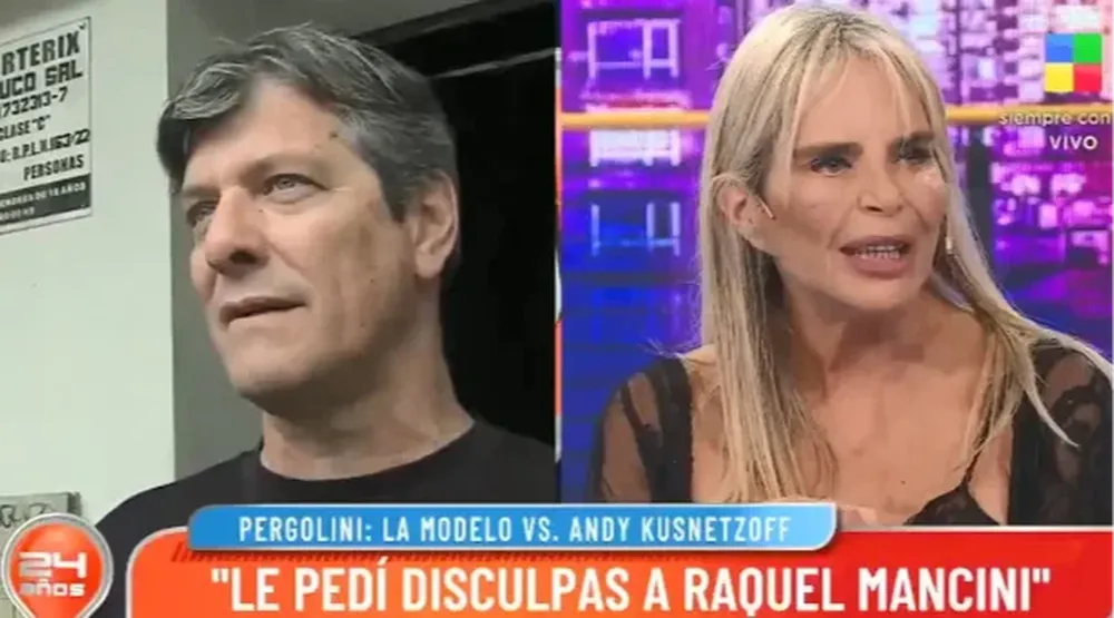 El supuesto romance de Pergolini con Raquel Mancini y un pedido de perdón por bullying