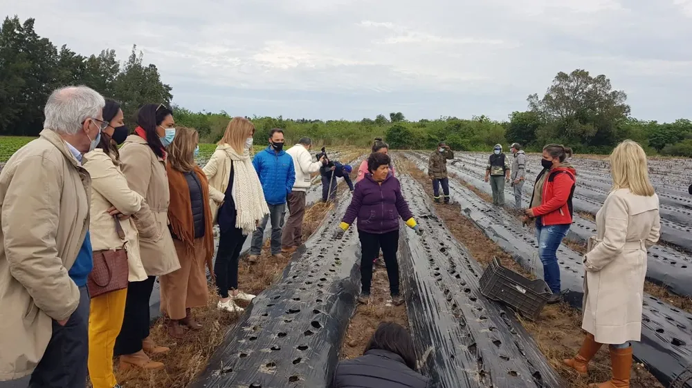 Las autoridades conocieron diversas experiencias de trabajadoras del medio rural.