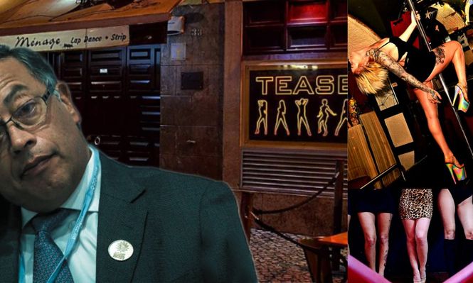 VIDEOS | Cómó es Ménage Strip, el club de Lisboa que aparece en los registros de gastos de Gustavo Petro