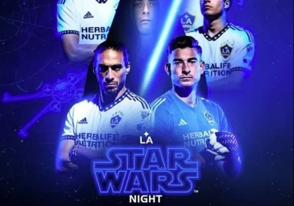 El Pelado Cáceres en el afiche de Star Wars