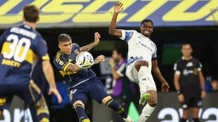 Luis Angulo contra Boca Juniors