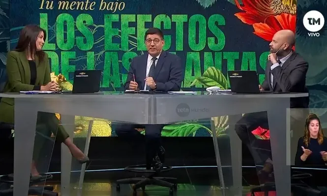 El periodista se despidió este miércoles de la pantalla en la edición central de Telemundo