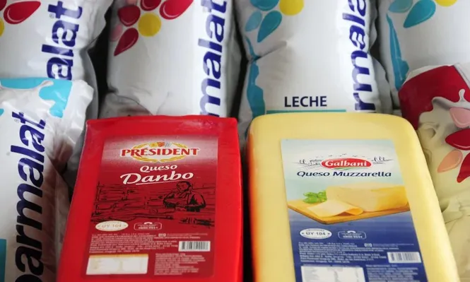 Productos Parmalat con su nuevo packaging