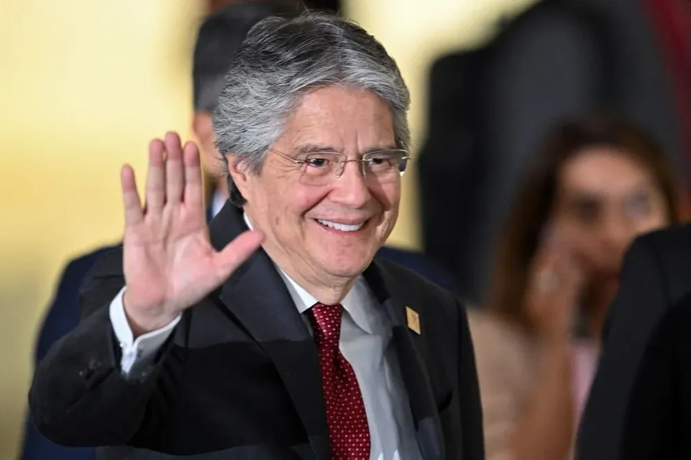 El presidente de Ecuador Guillermo Lasso