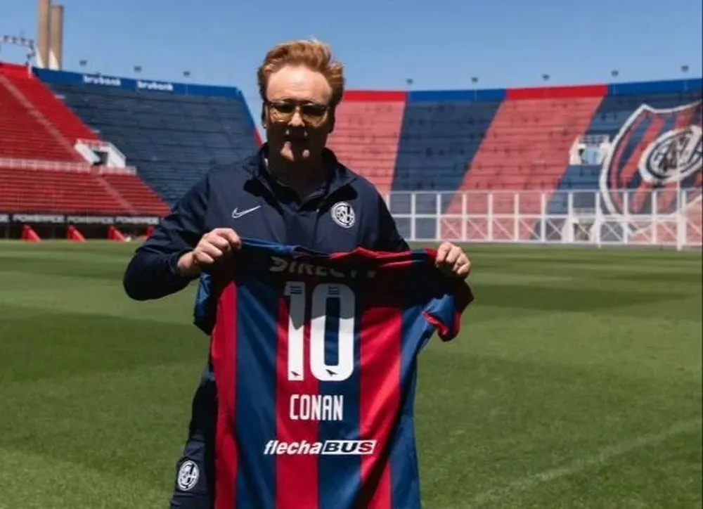 El conductor se encuentra en la Argentina grabando imágenes para su programa