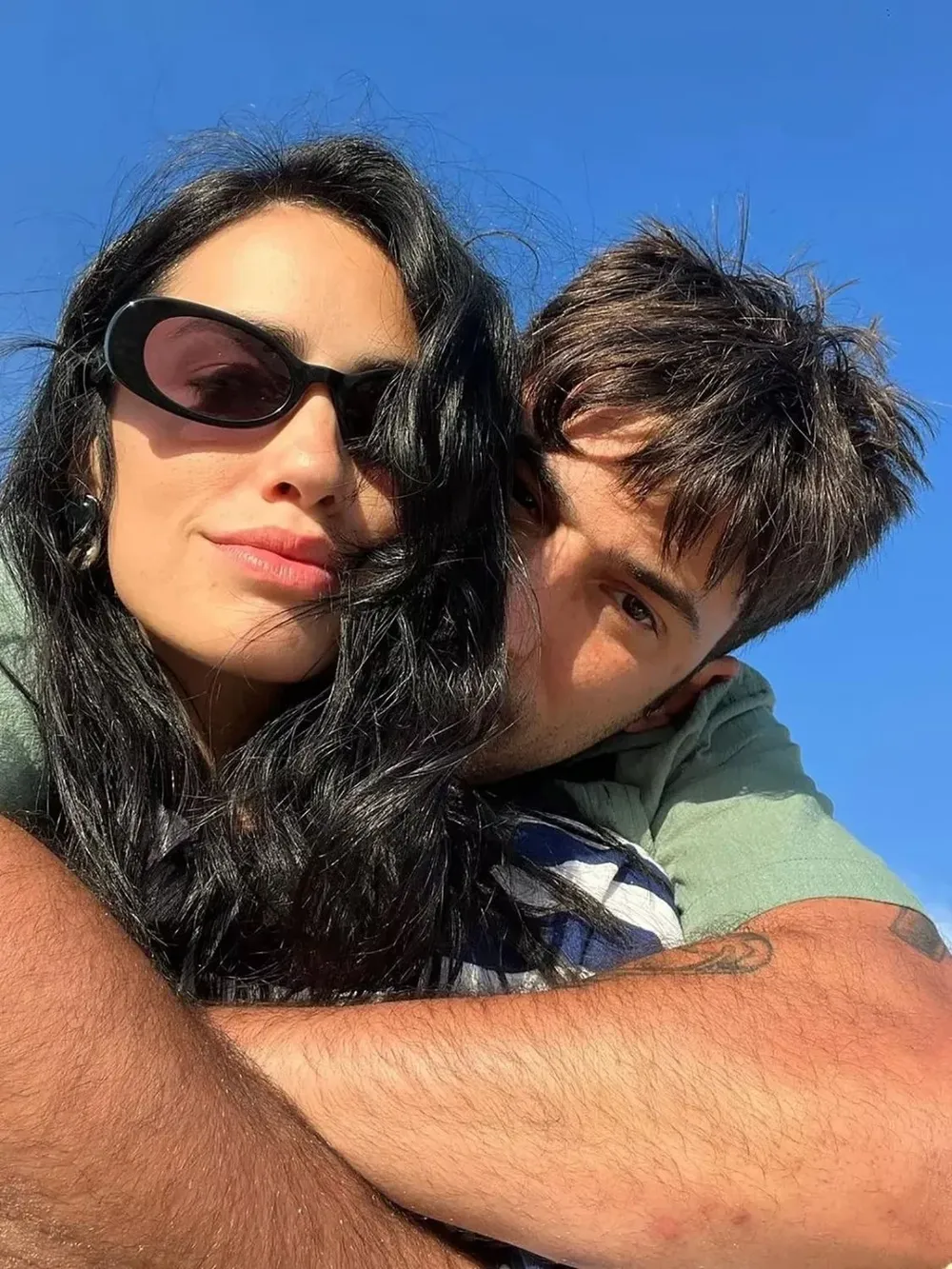 Lali junto a Pedro Rosemblat