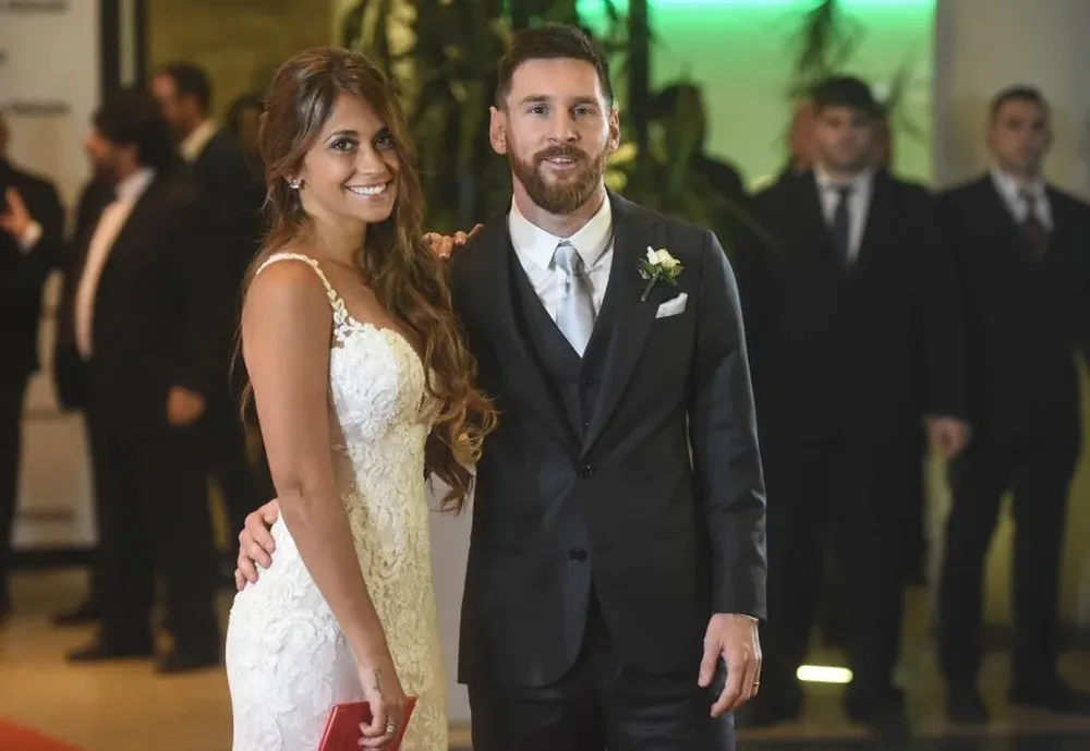 Lionel Messi y Antonella Roccuzzo