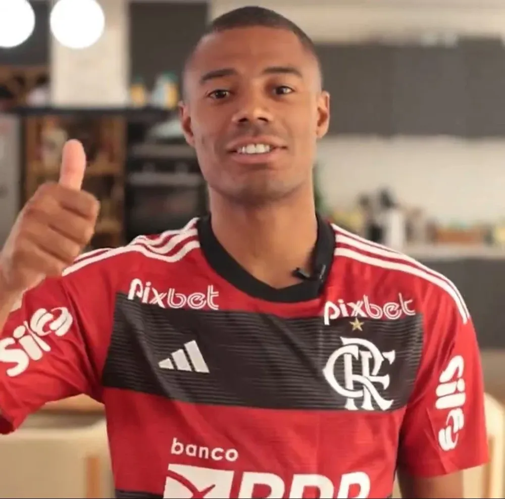 De la Cruz fue recibido en Flamengo