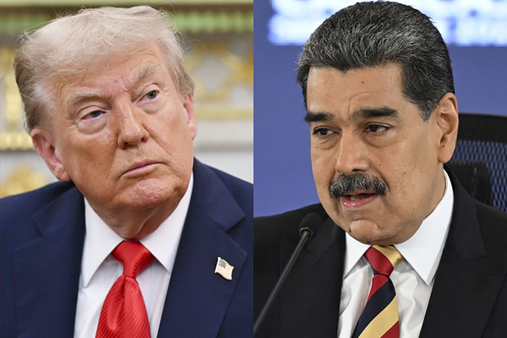 Trump - Maduro - AFP