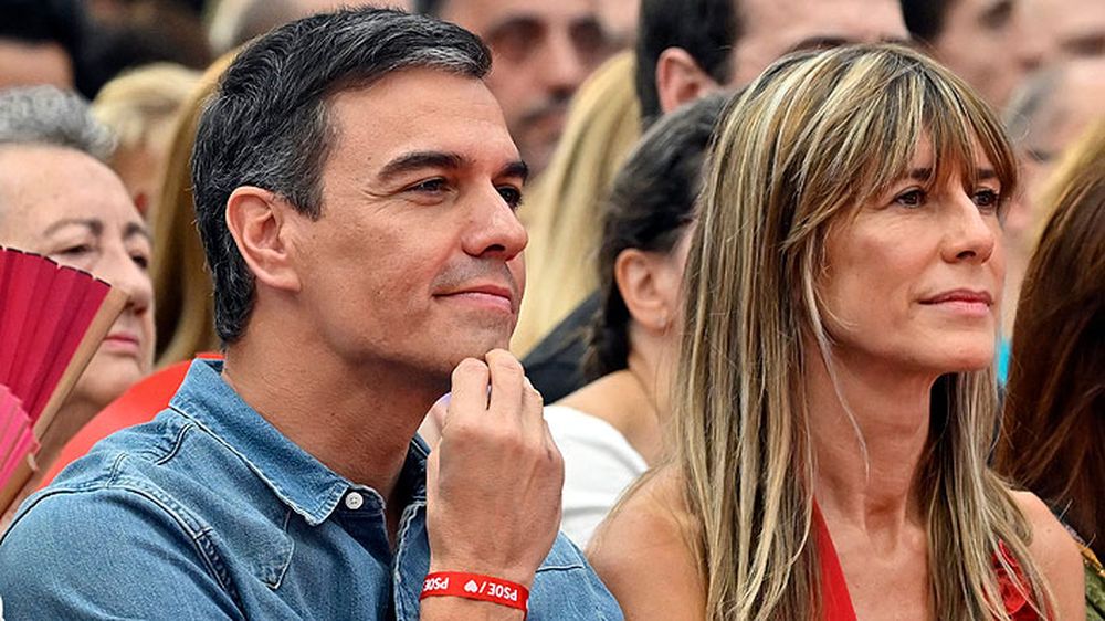 Pedro Sánchez y Begoña Gómez &nbsp; &nbsp;
