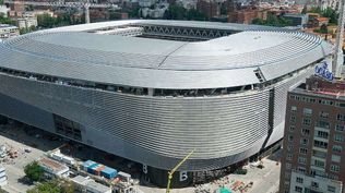 El estadio Santiago Bernabéu en Madrid