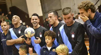 Algunos de los jugadores que dijeron presente en Bohemios
