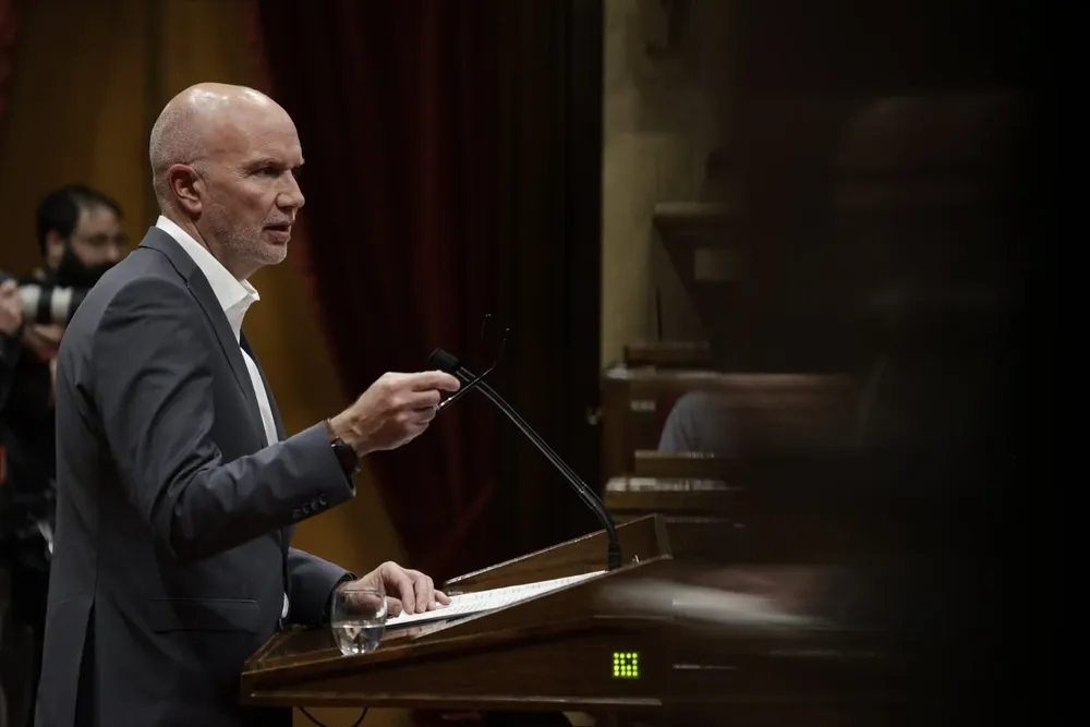 El consejero de Acción Climática, Alimentación y Agenda Rural, David Mascort (Archivo)