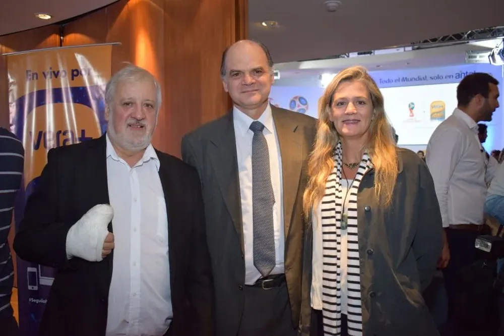 Rodrigo Díaz, Andrés Tolosa y Carmen Gelpi