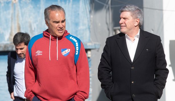 Martín Lasarte y Alejandro Balbi