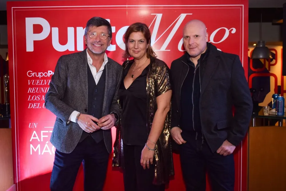 Pablo Marqués, Eugenia Anselmi y Orlando Petinatti