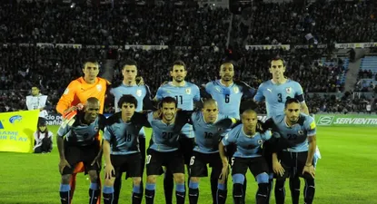 El equipo titular que jugó ante Colombia en el Centenario.