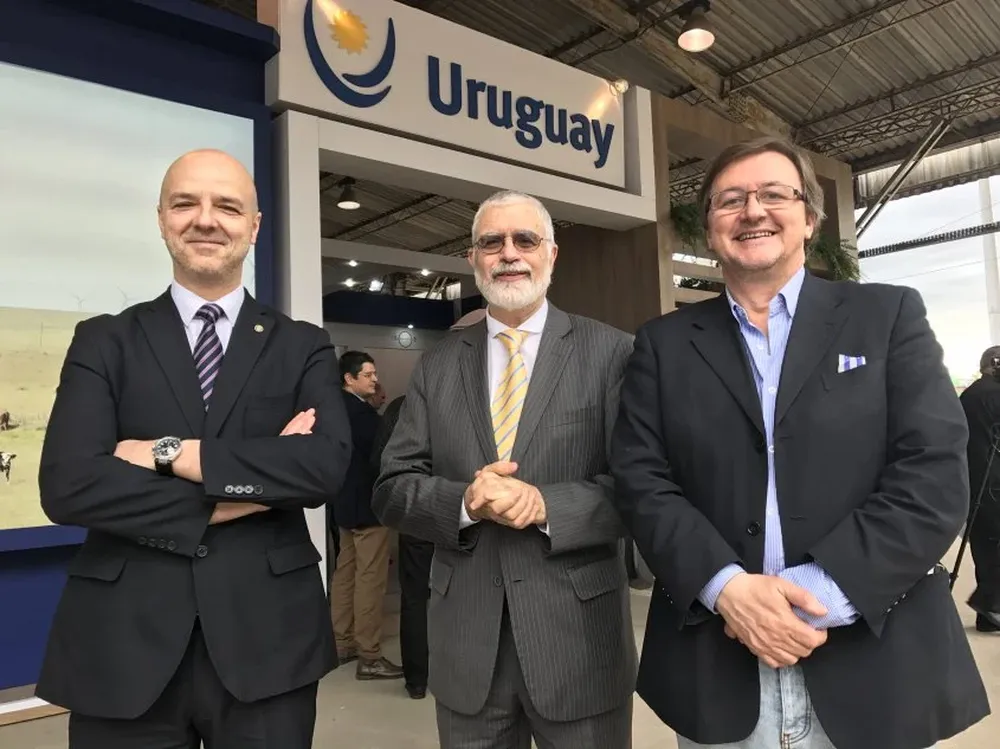 Antonio Carámbula, Benjamin Liberoff y José Lez.