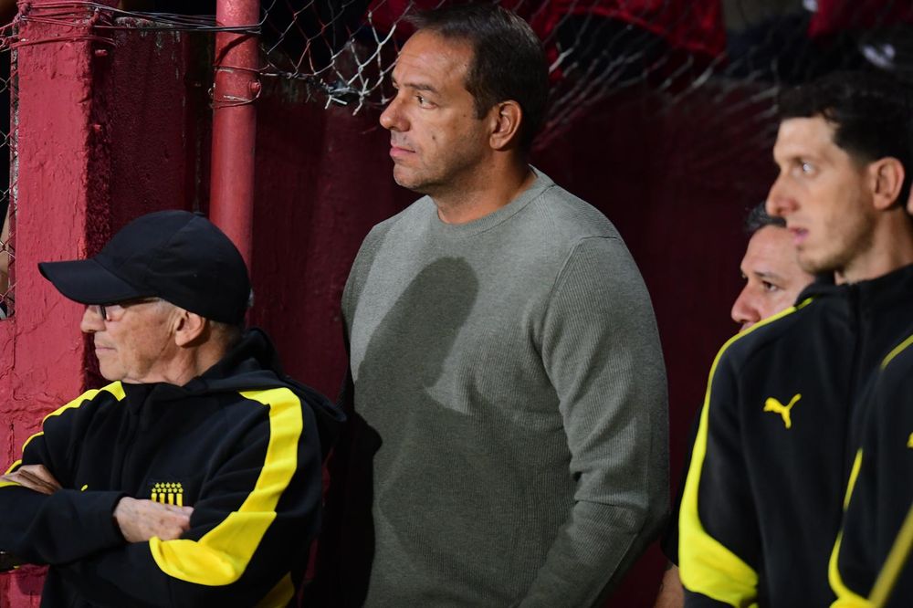 Ignacio Ruglio en el partido entre Boston River y Peñarol