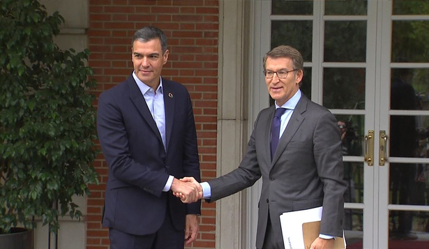 Pedro Sánchez y Alberto Núñez Feijóo