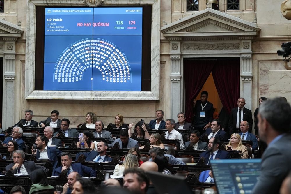 El oficialismo no consiguió quórum para tratar ficha limpia en Diputados.&nbsp;
