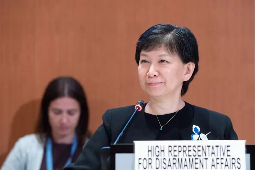 Izumi Nakamitsu, secretaria general en Asuntos de Desarme de la ONU.