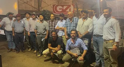 El remate se realizó en la Asociación Agropecuaria de Salto.