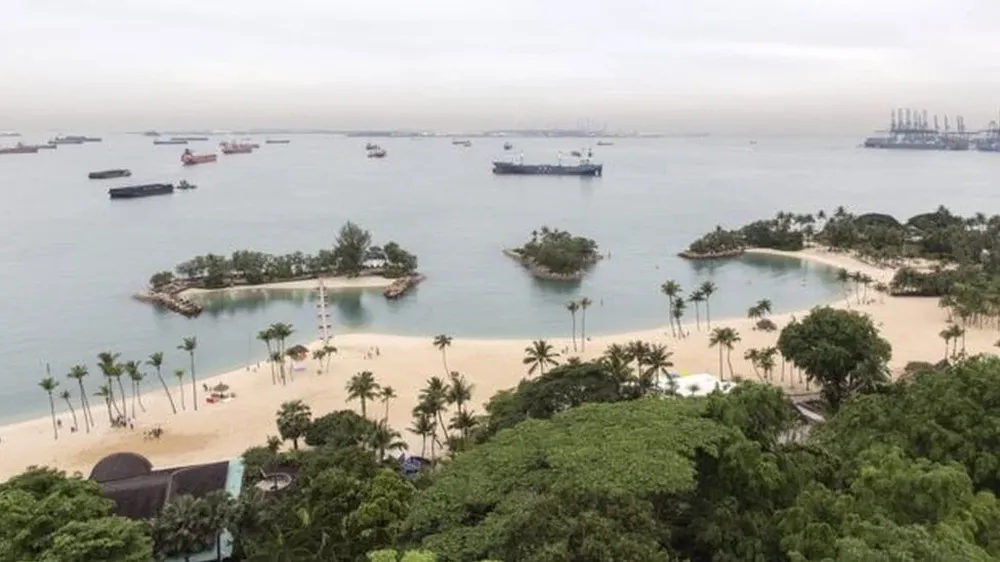 Las playas de Sentosa estuvieron en su día plagadas de piratas