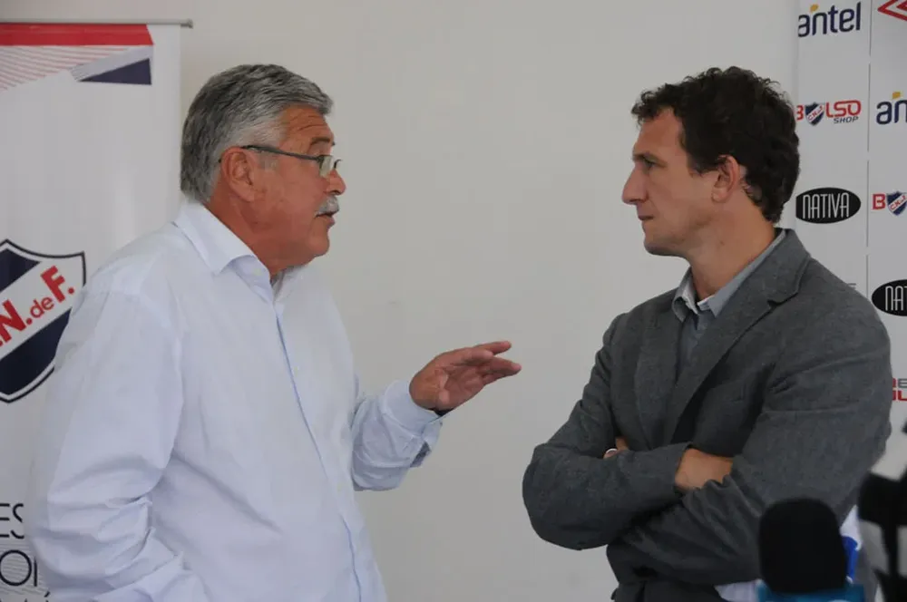 Juan Carlos Blanco y Rodolfo Arruabarrena