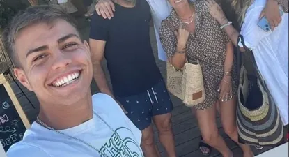 Los Recoba y la familia del Ruso Pérez