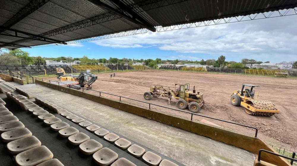 Foto de archivo de las obras en Las Acacias