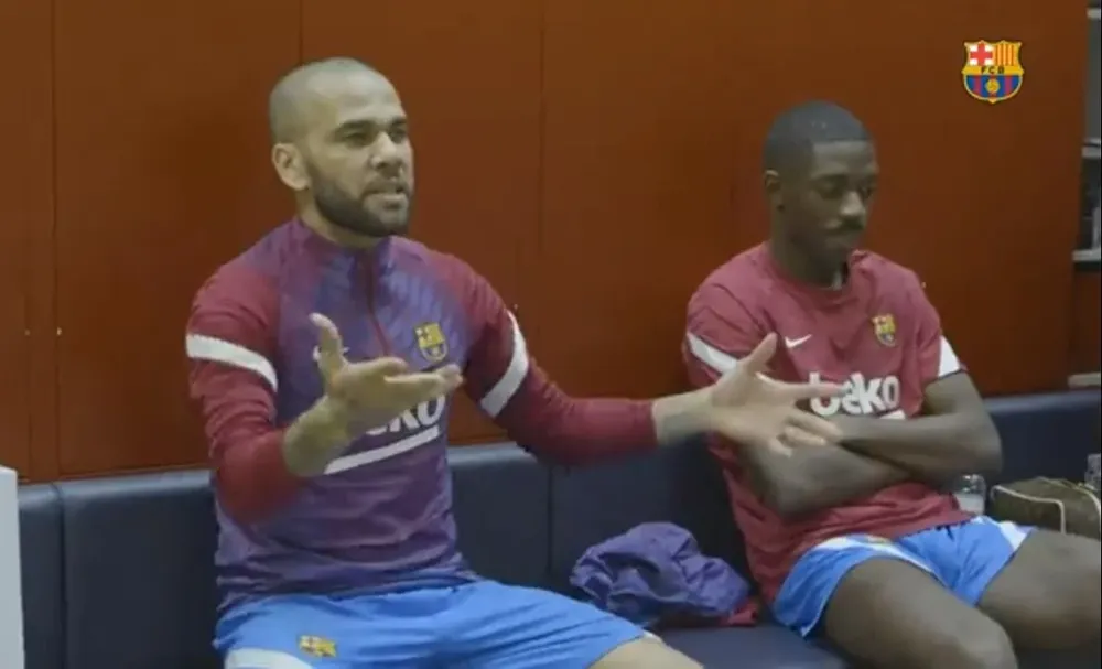 El discurso de Dani Alves en el vestuario de Barcelona