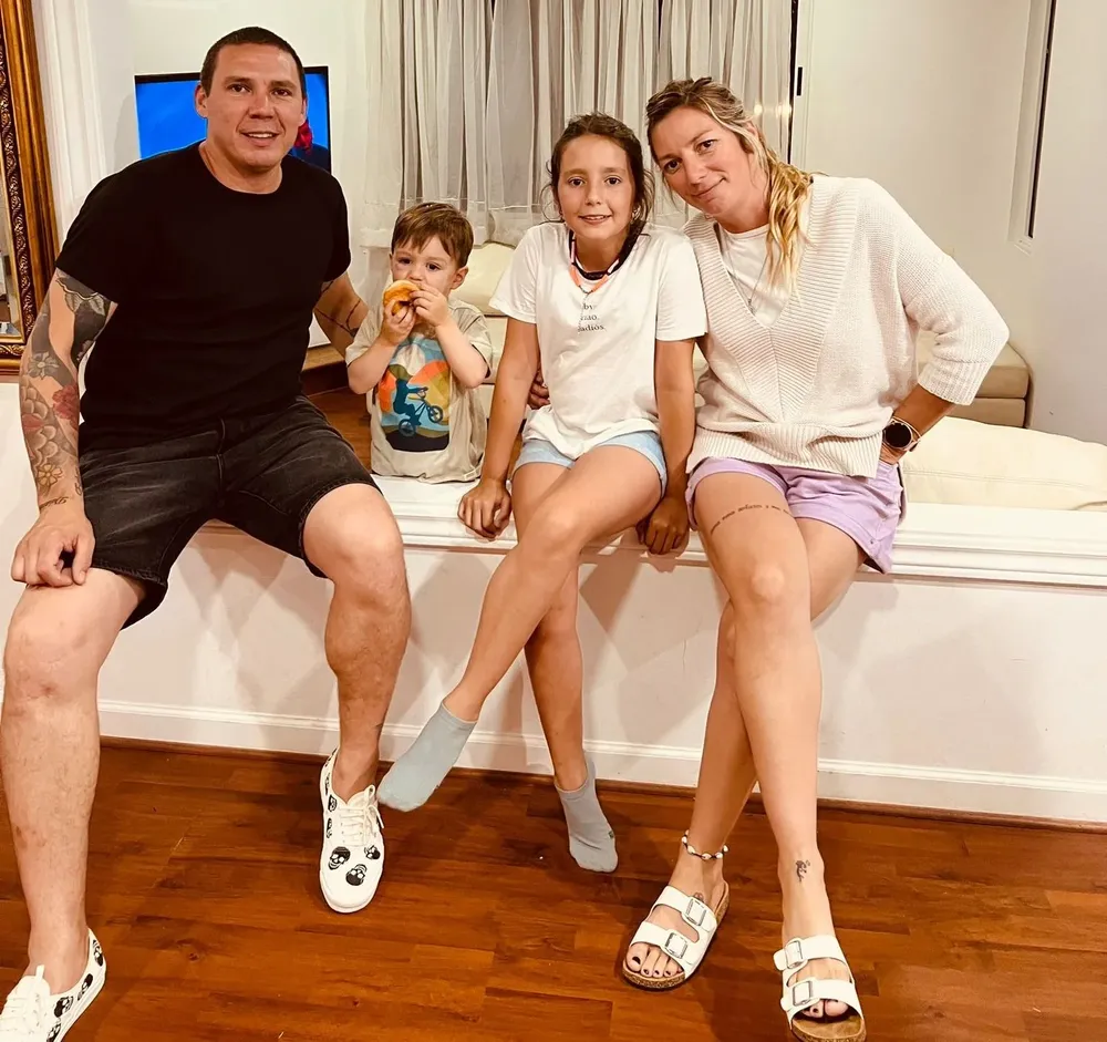 Ignacio La Luz en familia