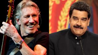 Roger Waters y Nicolás Maduro