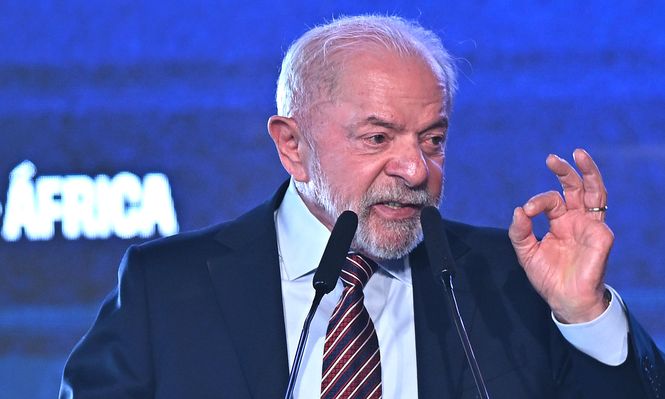 Lula da Silva, presidente de Brasil