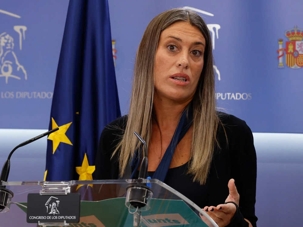Miriam Nogueras, portavoz de Junts en el Congreso.