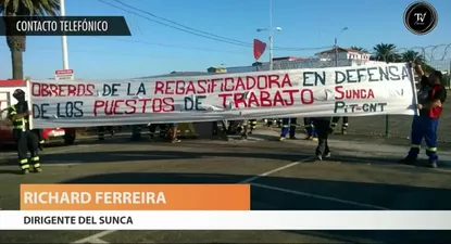 Acusan al Sunca de trabar salida de maquinaria de regasificadora