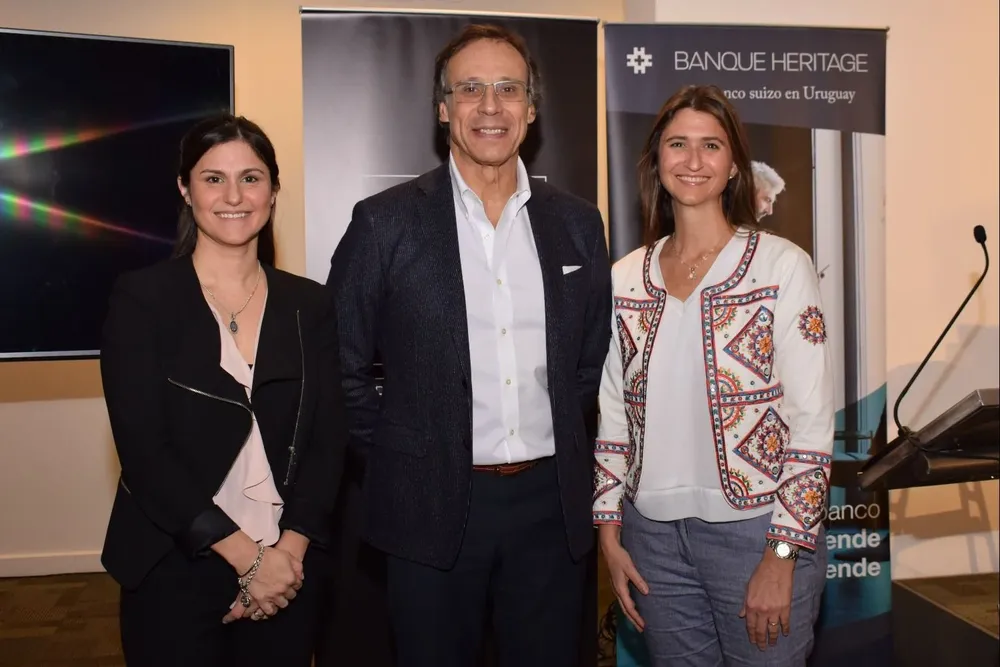 María Vazquez, Enrique Baliño y Ana Inés Maranges