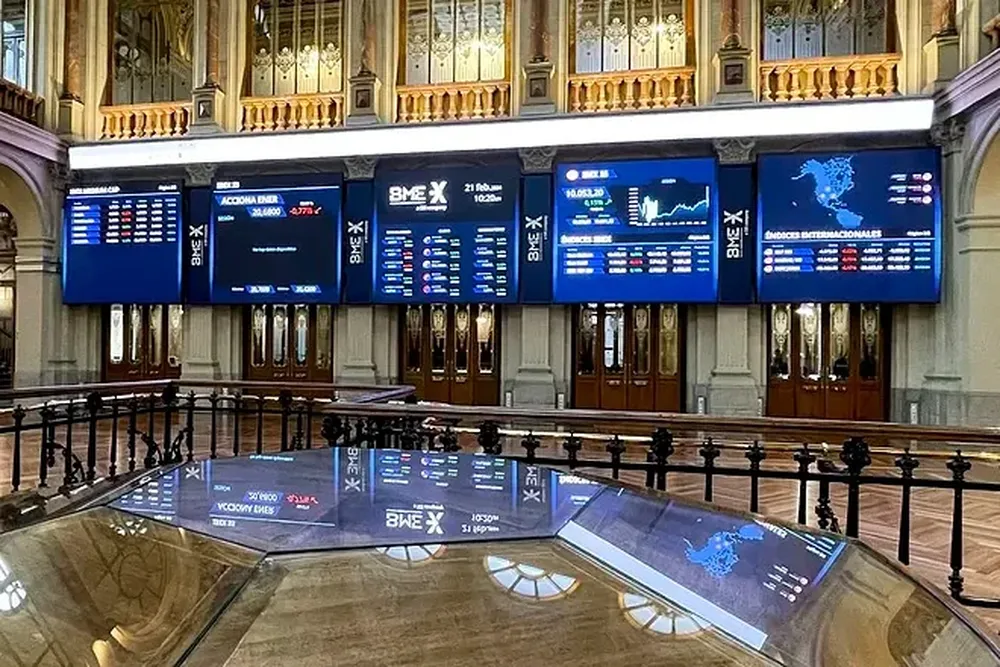 Recinto de la Bolsa de Madrid