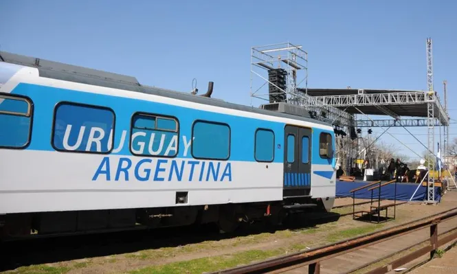 El tren en Salto