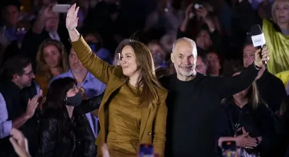 María Eugenia Vidal junto a Rodríguez Larreta