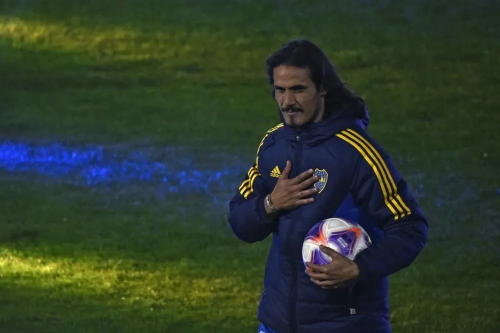 Cavani en La Bombonera