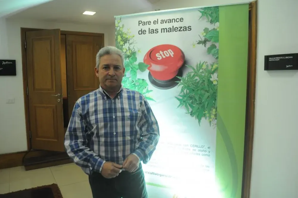 El ingeniero Moreno fue uno de los expositores en el Sheraton Hotel de Colonia