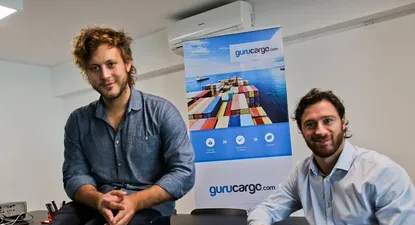 Los fundadores de Gurucargo.com, Andrés Israel y Alejandro Esperanza