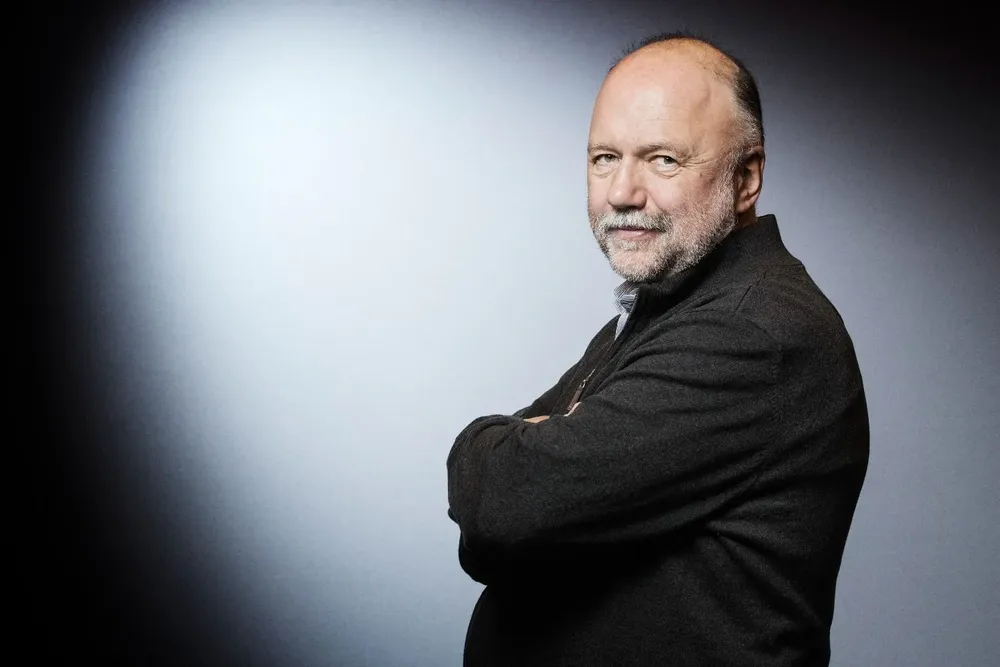 El escritor ucraniano Andrei Kurkov