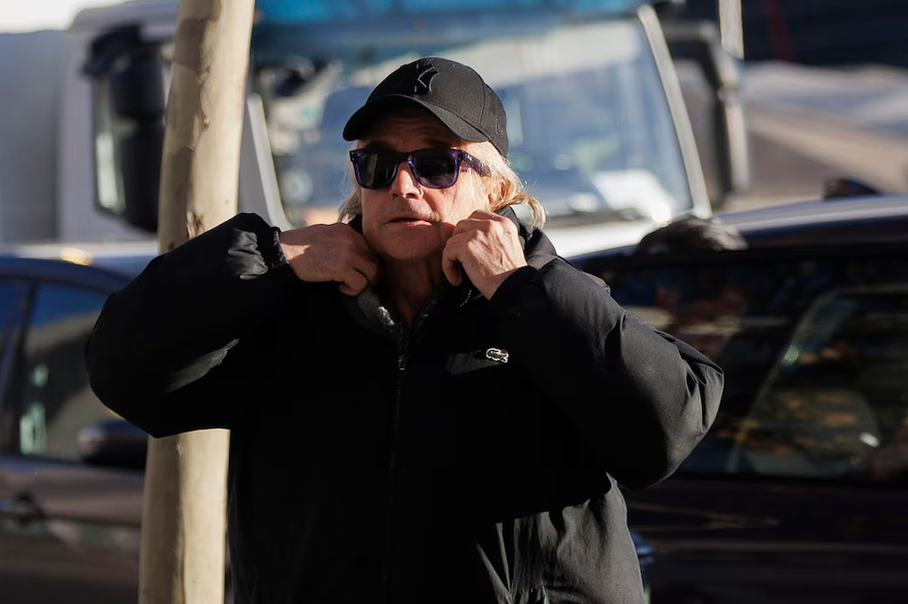 El productor musical Nacho Cano a su llegada, este lunes, a los juzgados de Plaza de Castilla en Madrid.