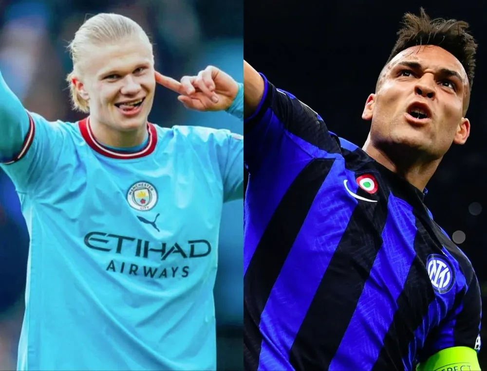 Haaland vs Lautaro, el duelo de la final de Champions