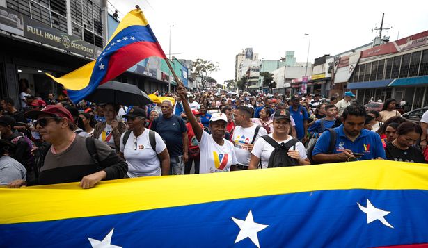 Movilización de chavistas por la liberación de Maduro