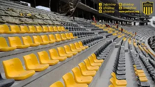 Las butacas en el estadio de Peñarol